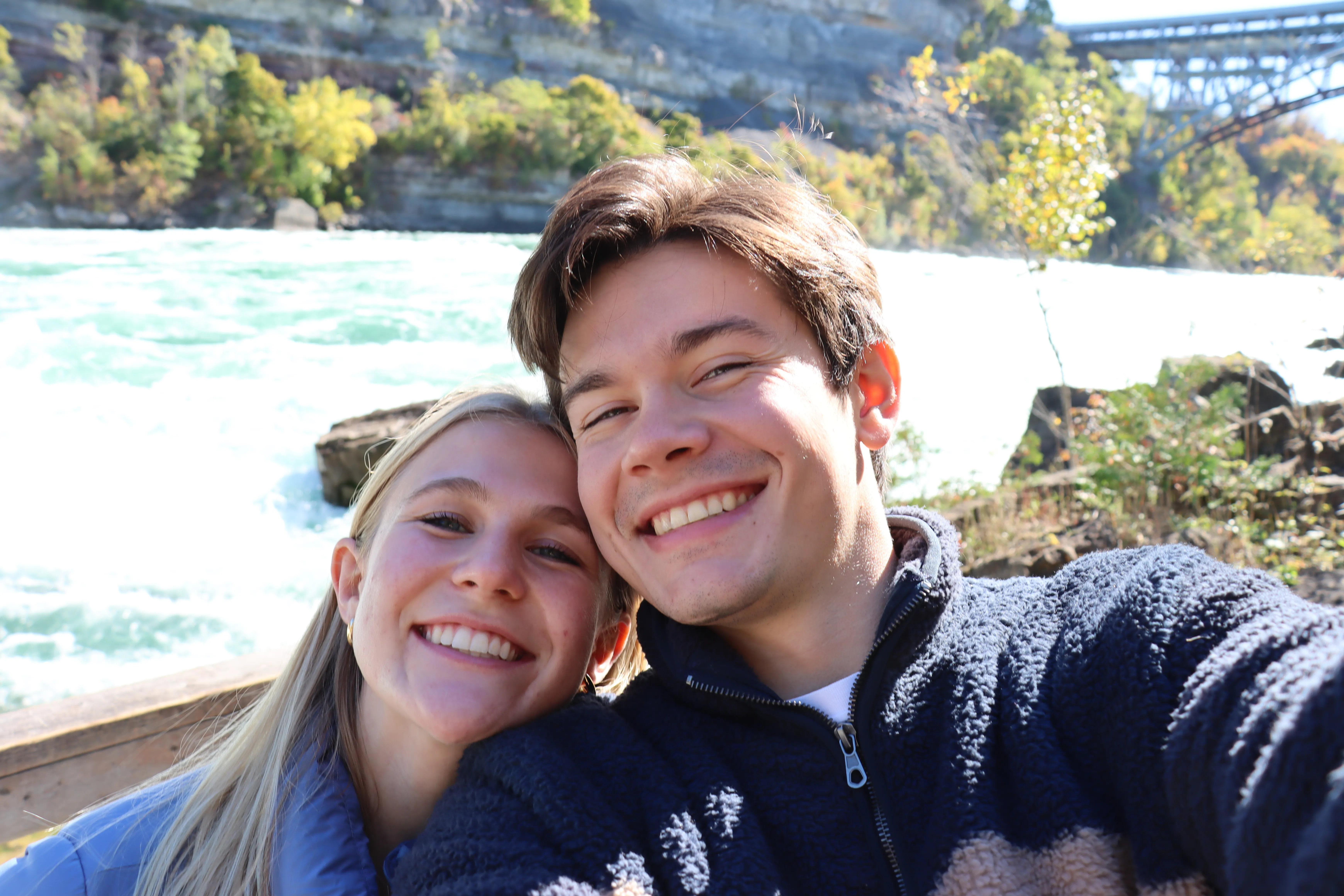 Niagara Falls with a friend
